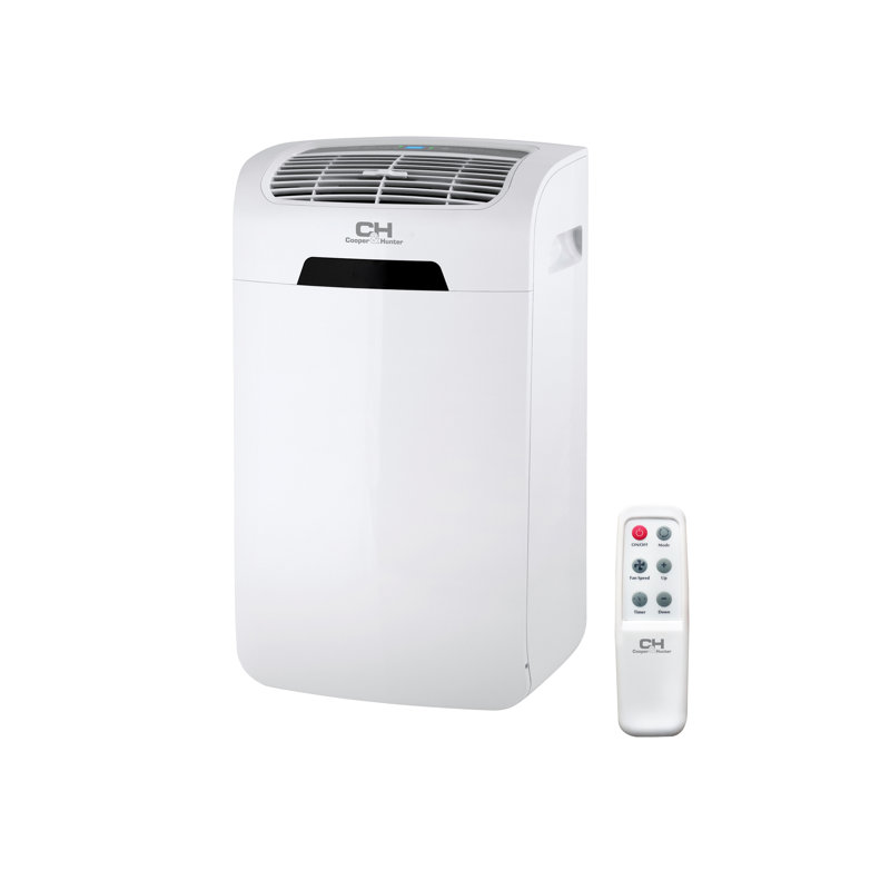 Cooper&hunter Portable Air Conditioner, 14000 Btu, Heat Pump, Dual Hose
